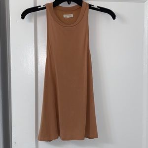 Silence and noise size small orange tank top